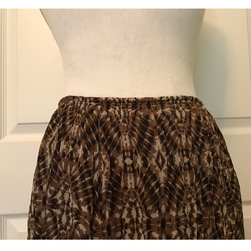 Ruby Rd. Earthy Patterned Maxi Skirt - Picture 2 of 4